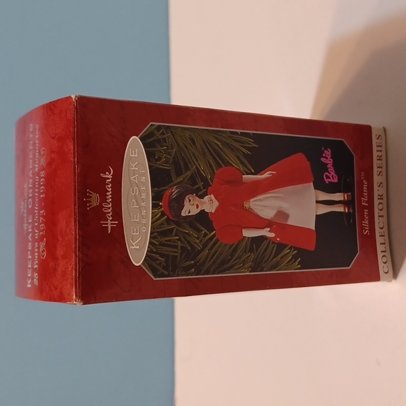NIB L@@K! Hallmark Keepsake Ornament Barbie Silken Flame Collector's Series WOW! - Picture 2 of 13